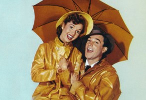 《雨中曲》中的吉恩·凯利和黛比·雷诺兹